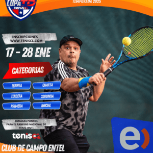 LIGA NACIONAL DE TENIS | 17 ENERO – 28 ENERO | Club de Campo Entel