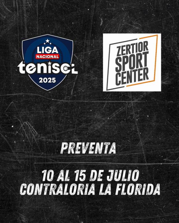 LIGA NACIONAL DE TENIS | 10 AL 15 DE JULIO| CORDEP LA FLORIDA