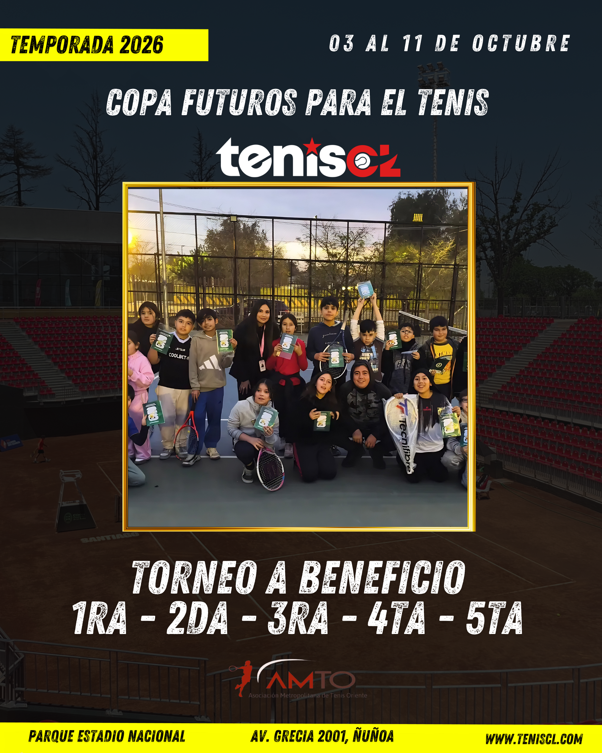 TORNEO ESTADIO NACIONAL 03 al 11
