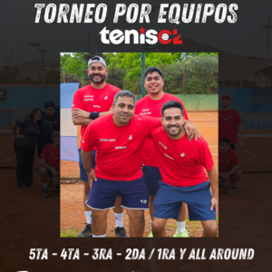 TORNEO POR EQUIPOS | 07 AL 10 DE NOVIEMBRE | EX FEDERACION SAN MIGUEL